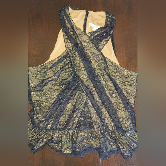 NWOT Veronica Beard Kailani Lace Halter Top - Picture 9 of 10